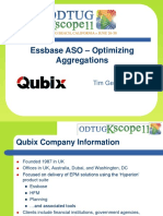 Essbase ASO - Optimizing Aggregations