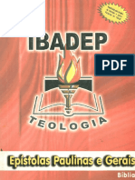 Epistolas Paulinas e Gerais IBADEP PDF