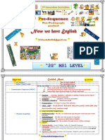 2 G - MS1 Level Pre-Sequence - Now We Have English