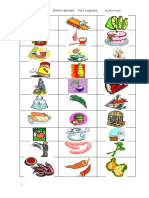 Food Vocabulary Dictation Exercises