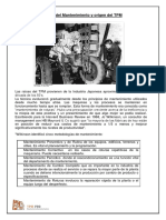 Historia Del Mantenimiento y Origen Del TPM PDF