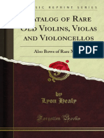 Catalog of Rare Old Violins Violas and Violoncellos 1000738211