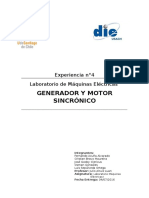 Informe #4 Máquinas - Motor Síncrono (2