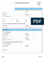 2014 Wade Financial Disclosure