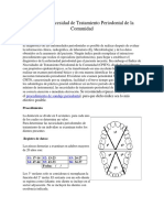 Índice de Necesidad de Tratamiento Periodontal de La Comunidad PDF