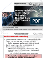 Sensory-Processing Sensitivity in Children: The High Sensitive Child Questionnaire