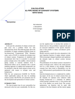 Calculation of The Tail-Pipe Noise of Exhaust Systems With Wave