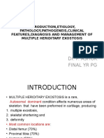 Multiple Hereditary Exostosis