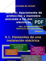 Aparamenta de Protección Y Maniobra Asociada A Las M