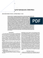 A Method For Evaluating The Hydrodynamic Added Mass in Ship Hull Vibrations