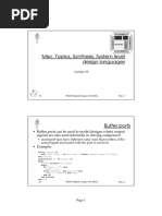 VHDL Synthesis