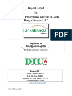 Financial Performance Analysis of Lanka Bangla Finance Ltd.