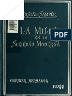 La Mujer en La Sociedad Moderna Por Soledad Acosta de Samper 1895