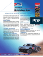 Series 2000 Synthetic Racing Grease Data Bulletin