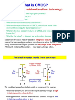 What Is CMOS?: (Complementary Metal-Oxide-Silicon Technology)