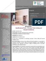 Foreman False Ceiling and Dry Wall Installation PDF