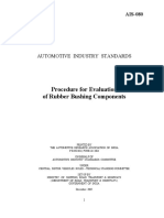 Procedure For Evaluation of Rubber Bushing Components