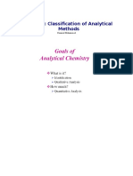 Classification of Analytical Methods Not Mine