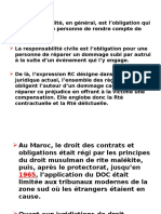 Les Principes Généraux de Responsabilité Civile en Droit Compare