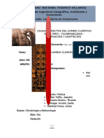 Cambio Climático en El Perú - Vulnerabilidad - Mitigación y Adaptación 1