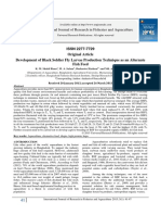 Development of Black Soldier Fly Larvae Production Technique As An Alternate Fish Feed