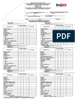 Form 137 New Curriculum