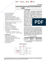 DAC128S085 12-Bit Micro-Power OCTAL Digital-to-Analog Converter With Rail-to-Rail Outputs