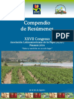 Memorias Del XXVII Congreso ALAP 2016