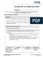 Plan de Gestión de Construcción Oficinas Petroperú