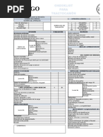 Checklist para Tractocamion