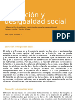 Néstor López. Educación y Desigualdad Social