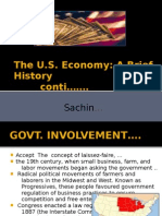 The U.S. Economy: A Brief History Conti .: Sachin