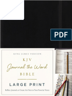 KJV Journal The Word Large Print