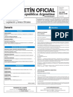 Boletín Oficial de La República Argentina, Número 33.456. 07 de Septiembre de 2016