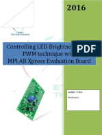 PWM in MPLAB Xpress Evaluation Board