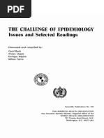 The Challenge of Epidemiology Issues and Selected Readings Who Paho Book