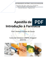 Apostila de Introdução À Farmácia - 2015-01 - Unipac Araguari