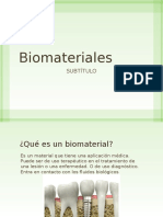 Biomateriales