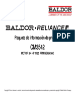 Motor Baldor CM3542