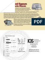 Anhydrite and Gypsum: Indiana's Evaporite Minerals