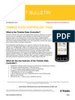 2013 Trimble Slate Controller - Faqs