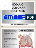 Nódulo Pulmonar Solitaro