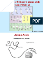 Titration of Unknown Amino Acids - 2