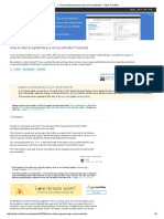 C - How To Start Programming A Microcontroller - Stack Overflow