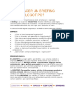 Como Hacer Un Briefing para Un Logotipo