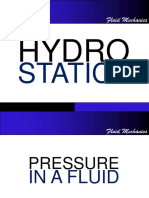 3.2 - Pressure in A Fluid (Pascal's Law, Variation With Depth)