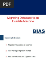 Exadata Migration