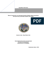 Construcción y Uso Adecuado de Letrinas, Dirigido A Líderes Comunitarios