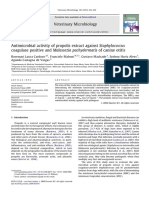 CARDOSO Et Al 2010 - Propolis Staphylo e Malassezia - Otite Canina