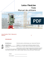 Manual Leica FlexLine Total Station